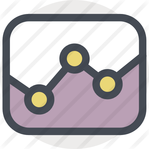 Line Graph - Area Chart (512x512)