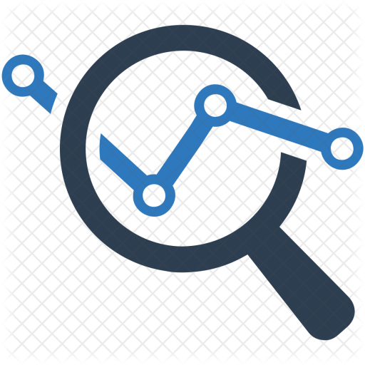 Inspection, Analysis, Analytics, Bar, Chart, Search, - Search Engine Marketing Icon Png (512x512)