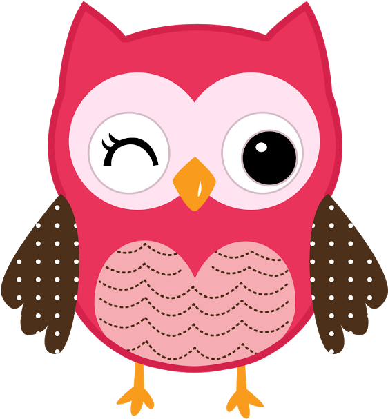 Buhos Infantiles, Fiestas Infantiles, Adornos Navideños, - Owl Pink (900x900)
