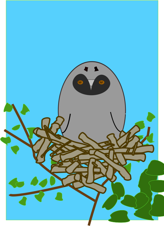 Free Otus - Scops Owl (566x800)