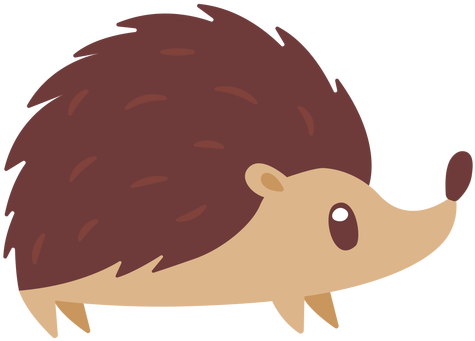 Hedgehog Animal Cartoon Transparent Png - Hedgehog (512x512)