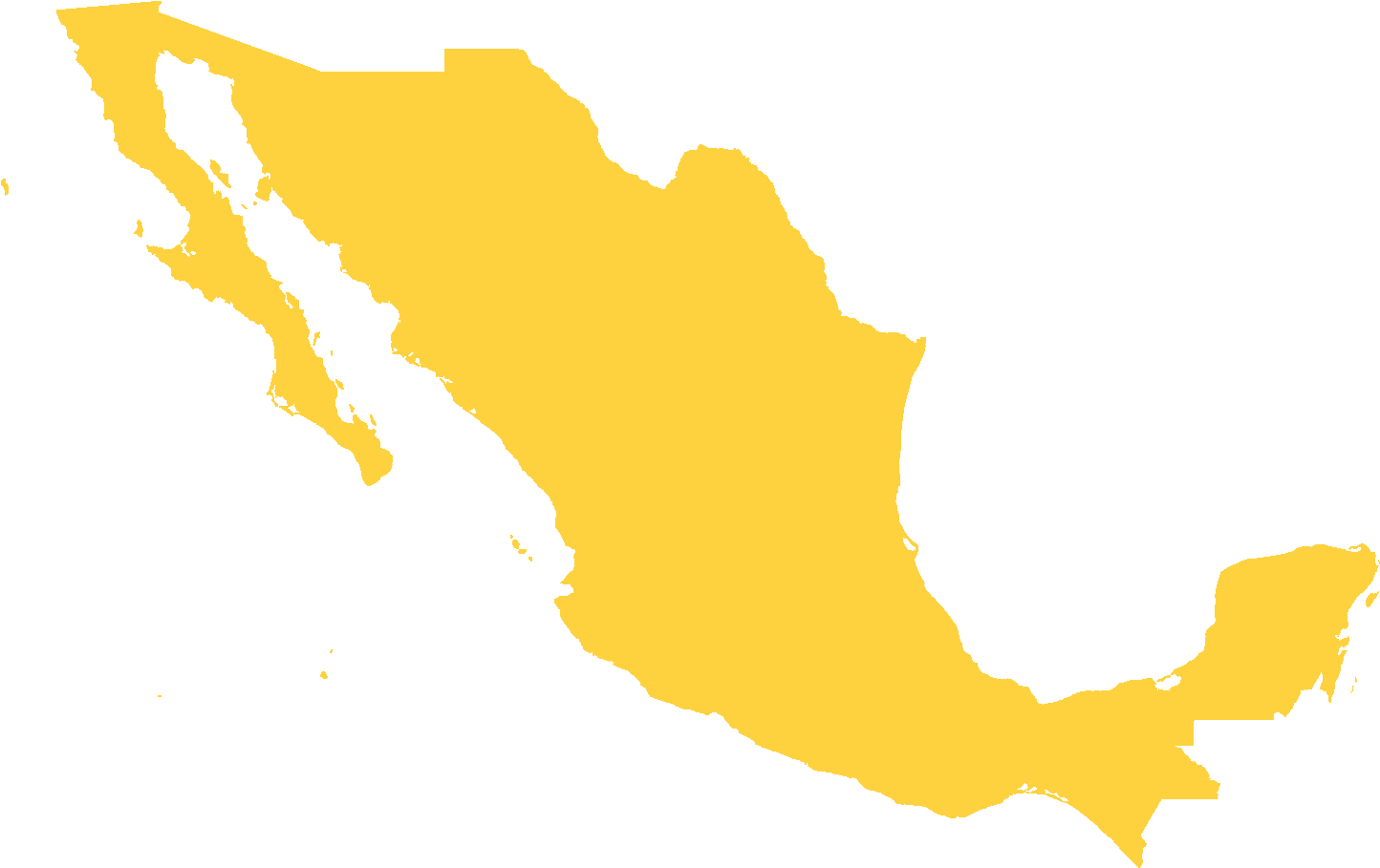Mexico With No Background (1471x950)