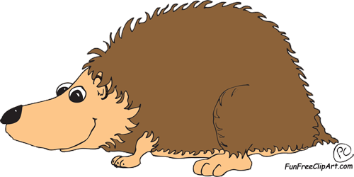 Hedgehog Clip Art The Cliparts - Clip Art (500x250)
