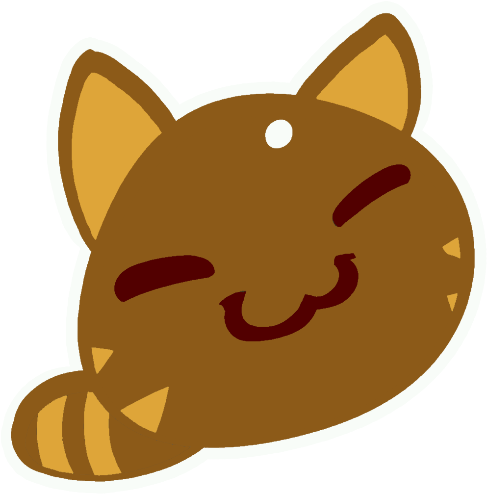 Racoon Leaf Slime - Slime Rancher Tabby Slime (1024x1024)