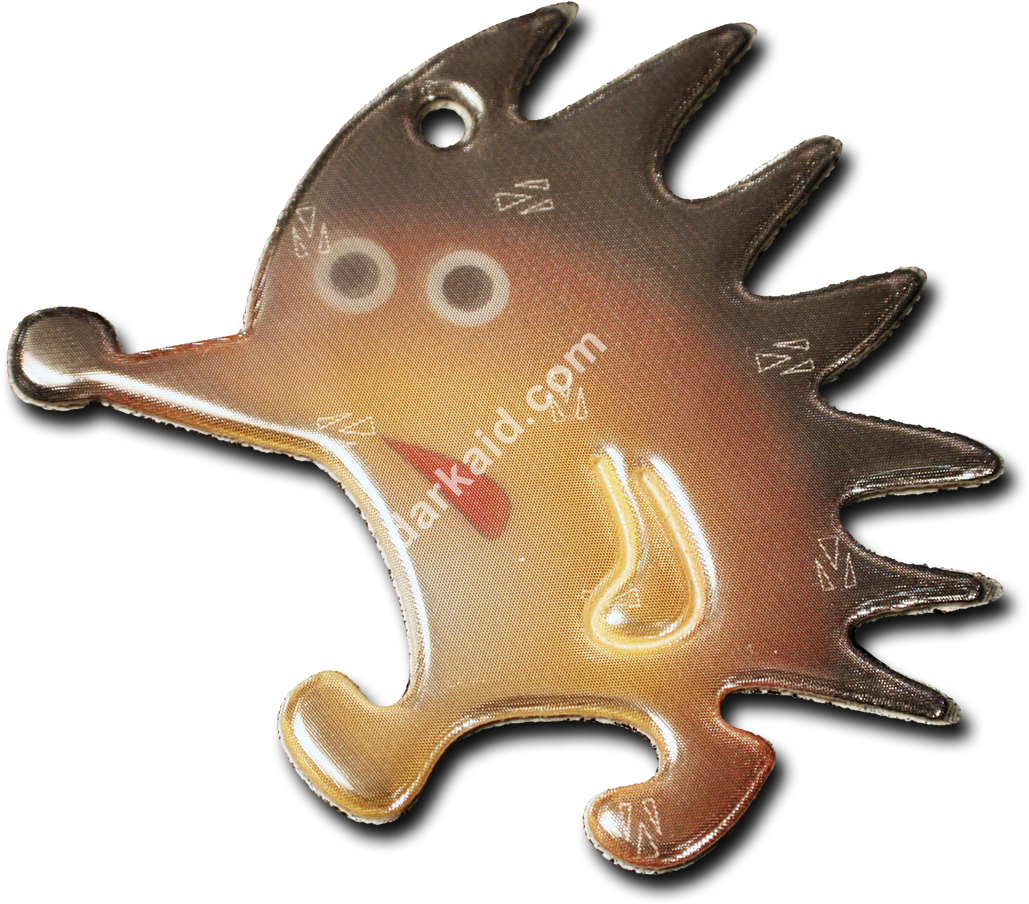 Dark Aid - Hanging Reflectorぶらさげ用反射材ハリネズミsoft Reflector ソフトリフレ (1100x1100)