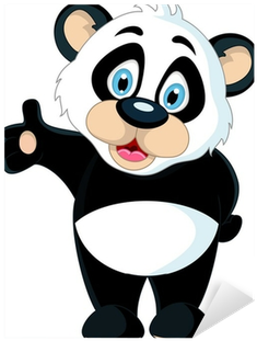 Panda Holding Blank Sign (400x400)