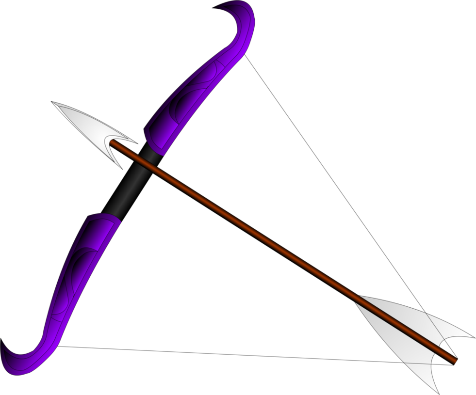 Crystal's Bow N' Arrow By - Sword (981x815)