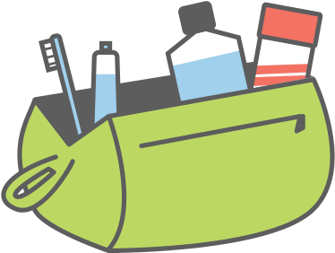 Philanthropy At Wace - Toiletry Bag Clipart (1024x512)