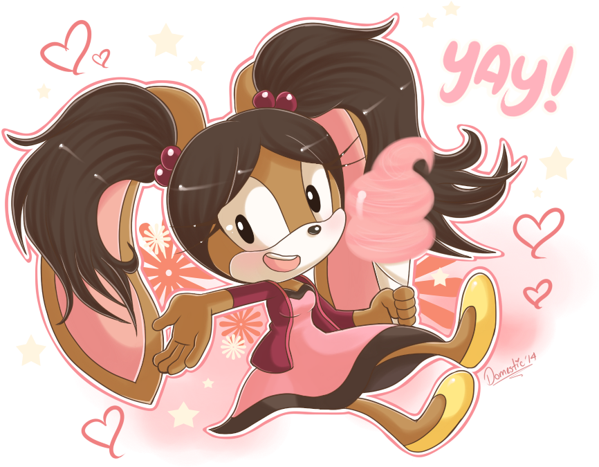 Gabrielle Gift By Domestic-hedgehog - Cartoon (874x722)