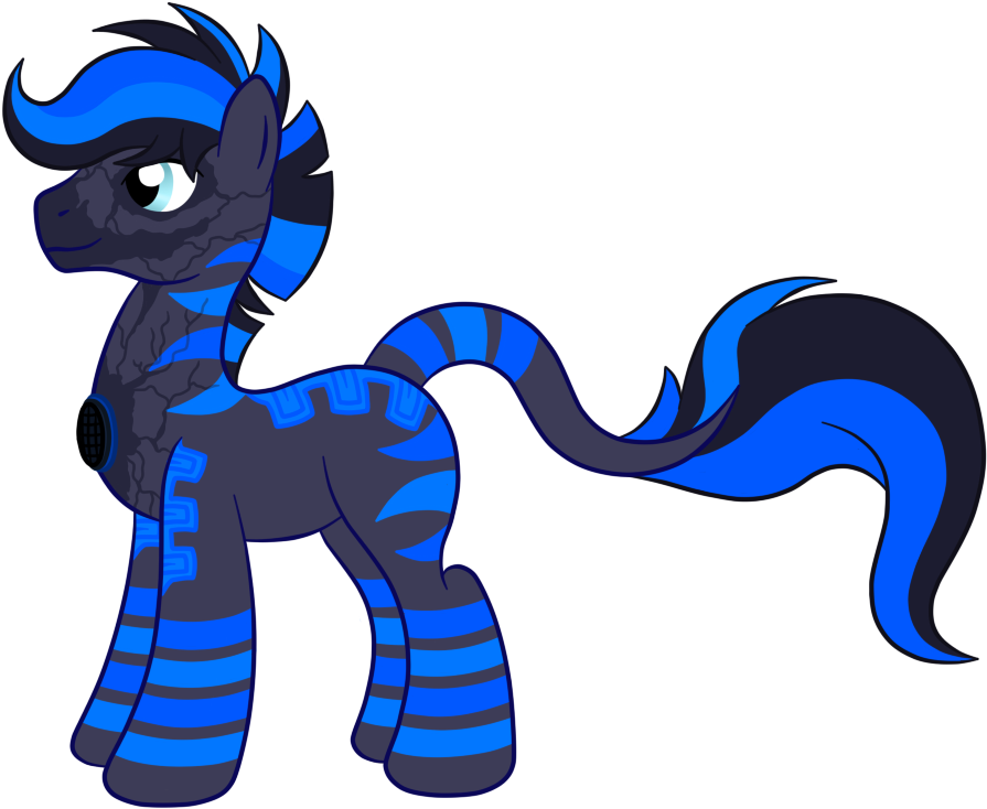 Opiate The Zebra By Silverromance - Mlp Stallion Zebra Oc (1000x765)