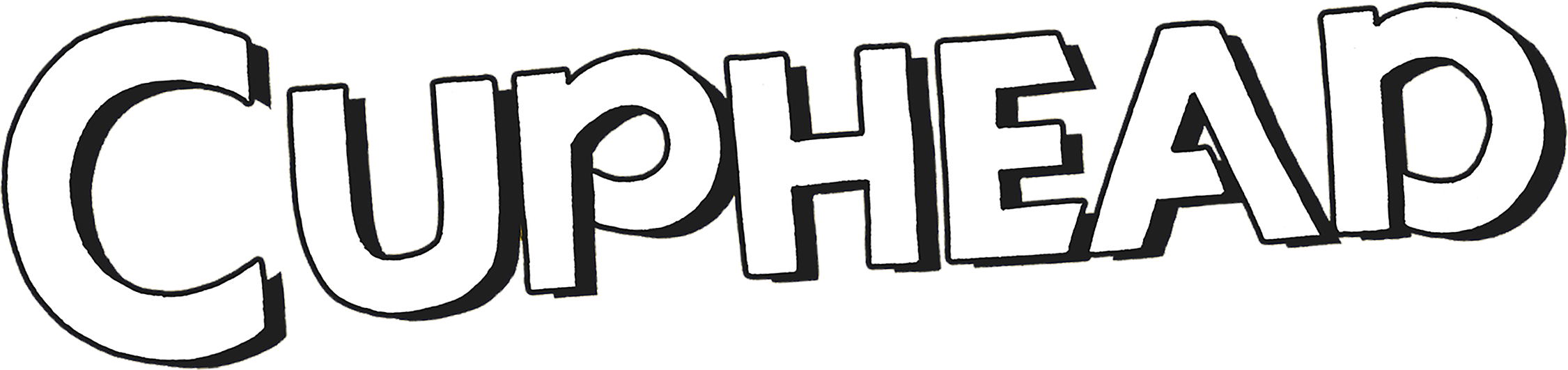 Words By Dan Milano Design By Martin Flores - Cuphead Logo Png (2251x531)