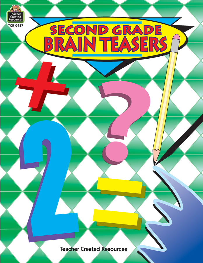 Tcr0487 Second Grade Brain Teasers Image - Second Grade Brain Teasers (900x900)