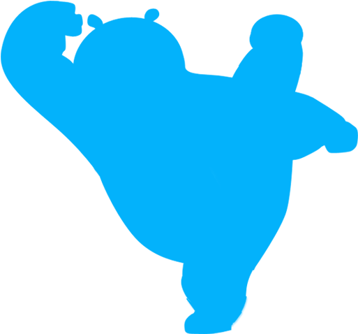 The Panda Works In His Family's Noodle Shop And Dreams - Map Of Africa Blue (512x512)