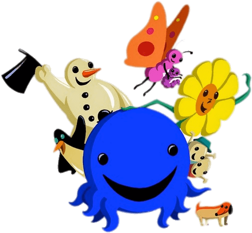 Download - Oswald The Octopus Characters (640x596)