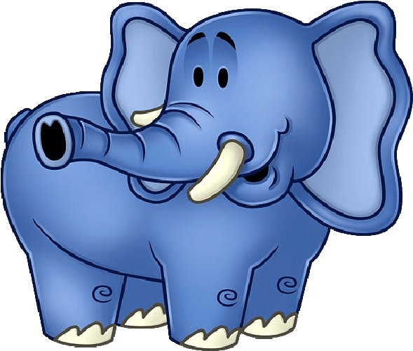 Cute Elephant Clipart - Jungle Nursery Decorating Ideas (600x600)
