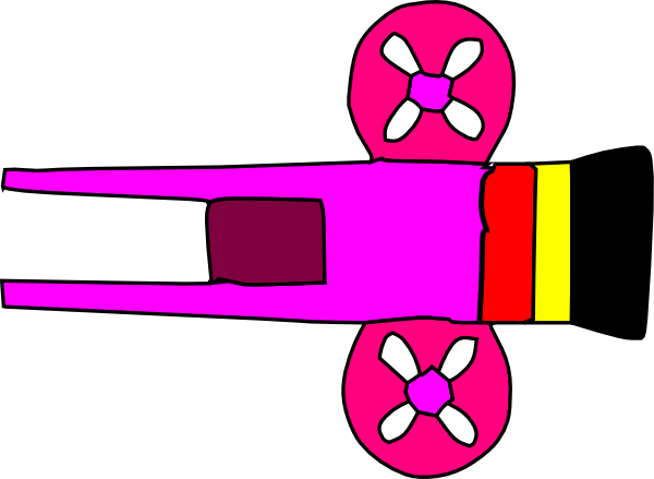 Purple Turret Clip Art At Clker - Turret (600x439)