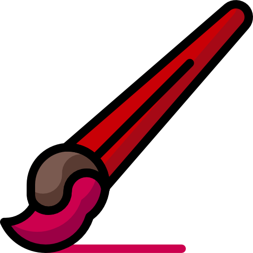 Paint Brush Free Icon - Paintbrush (512x512)