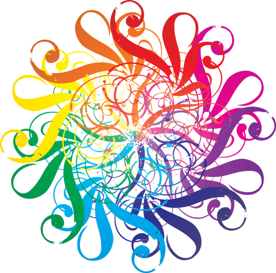 Circle Floral 2 By Zenken2202 - Vector Color Circles Png (899x888)