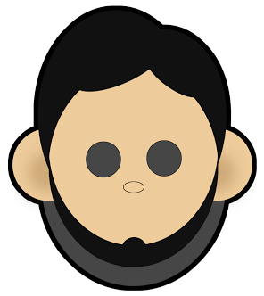 Bday Banner - Caricature (530x449)