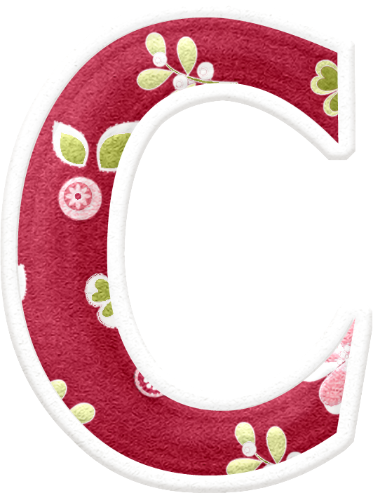 Album - Letras A Floreada (532x703)