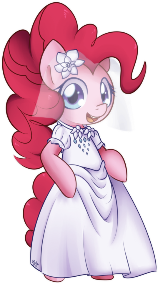 My Little Pony Friendship Is Magic Pinkie Pie Dress - My Little Pony In A Wedding Dress (804x993)