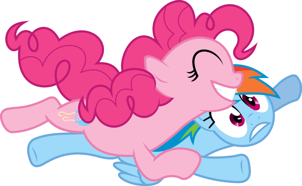 Pony Pinkie Pie Them's Fightin' Herds Pink Cartoon - Pony Glomp (1024x630)