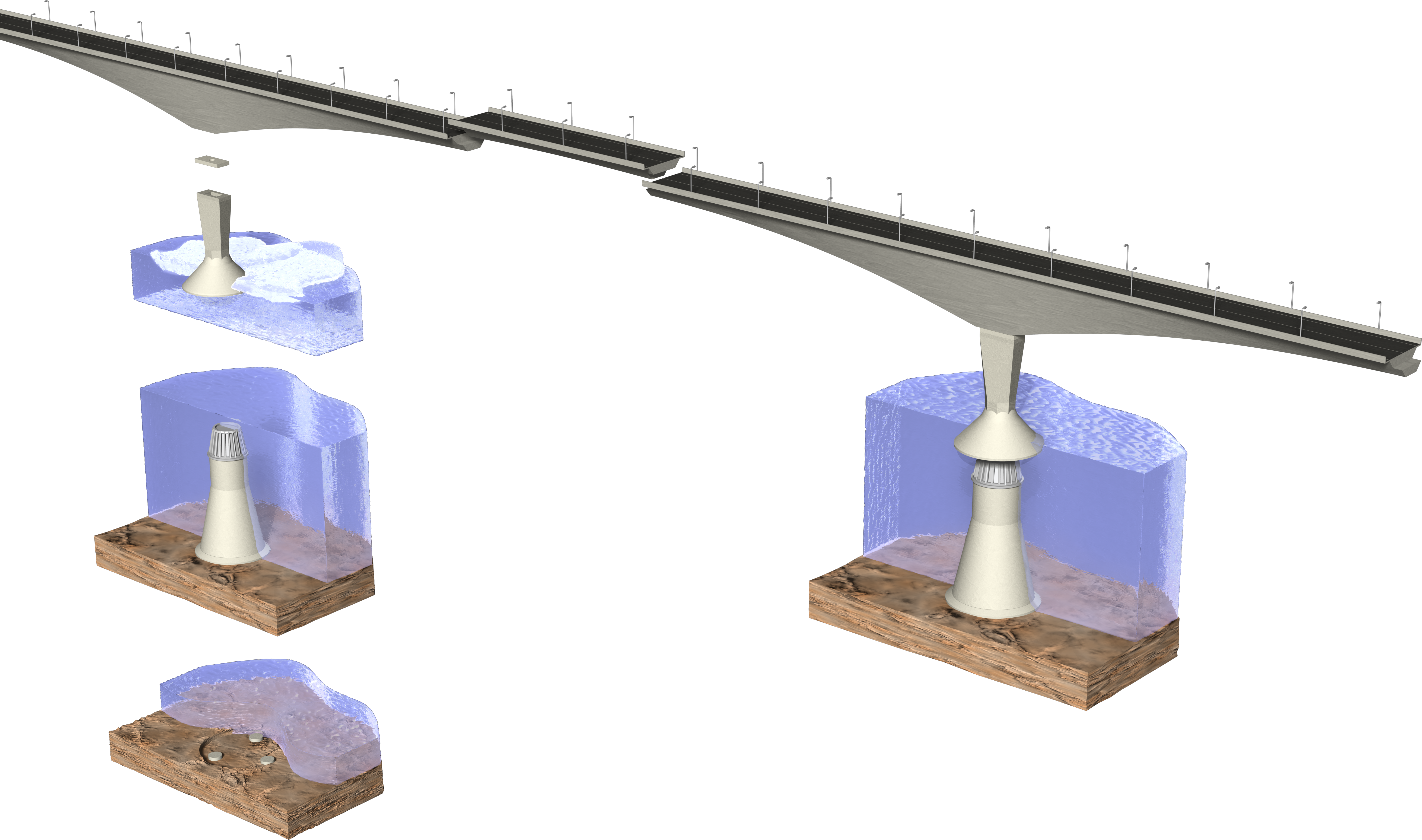 Confederation Bridge Segment Transparentpng - Confederation Bridge (6800x4800)
