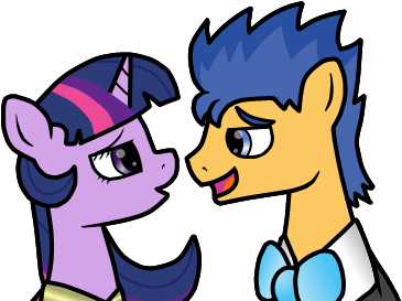 Flash - Twilight Sparkle (500x375)