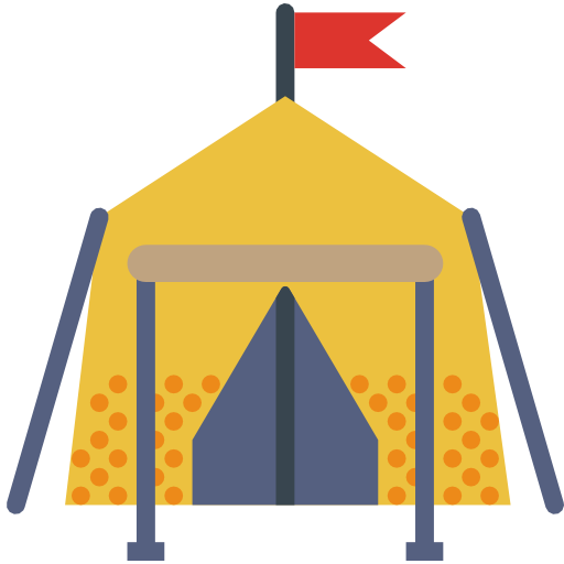Tent Free Icon - Tent (512x512)