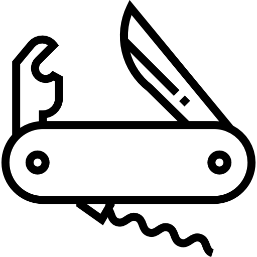 Swiss Army Knife Free Icon - Swiss Army Knife (512x512)