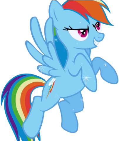 My Little Pony Png Transparent Images - Rainbow Dash (640x480)
