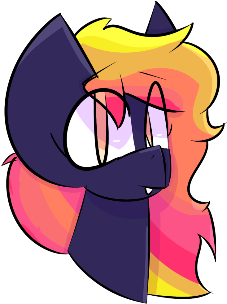 Krowlea, Bat Pony, Bat Pony Oc, Bust, Female, Oc, Oc - Krowlea, Bat Pony, Bat Pony Oc, Bust, Female, Oc, Oc (878x1024)