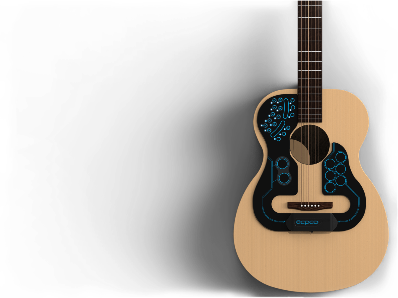 An Electronic Orchestra For Your Guitar Acoustic Guitar (1389x1091