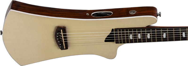 Bolt-on, 22fret, 24in Scale, Tras Rod Installed 2 Soundhole - Acoustic-electric Guitar (800x283)