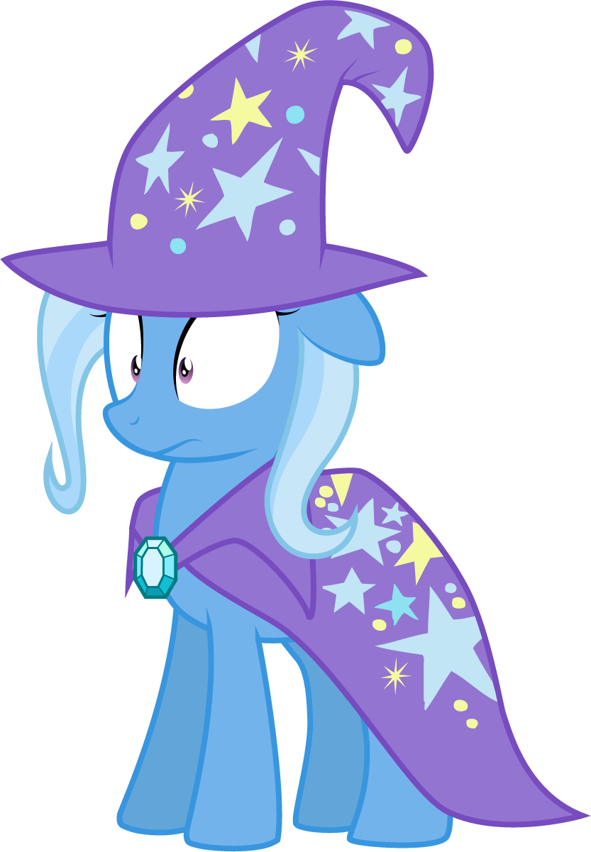 Character Art - Trixie My Little Pony Friendship Is Magic Cartoon Cute (833x1201)