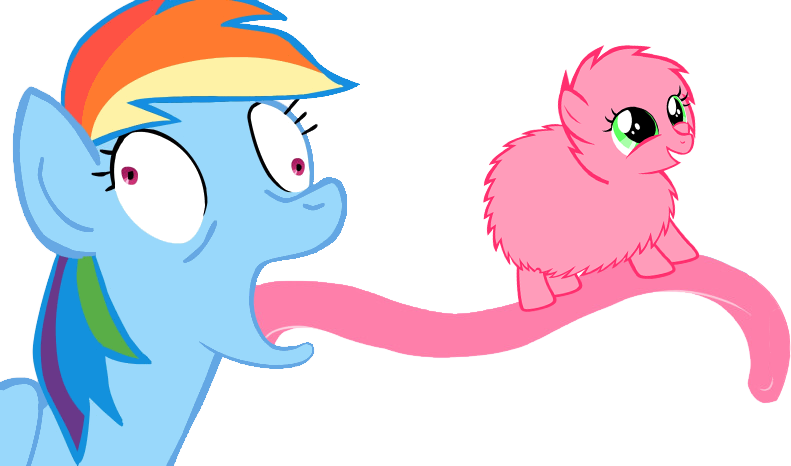 Pony Pinkie Pie Applejack Pink Mammal Nose Vertebrate - Baby Pinkie Pie And Baby Rainbow Dash (791x466)
