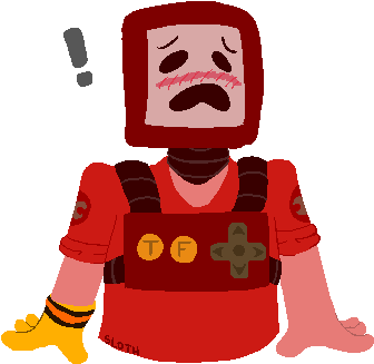 Flustered Beep Man By Arcticsandwich - Digital Art (387x387)