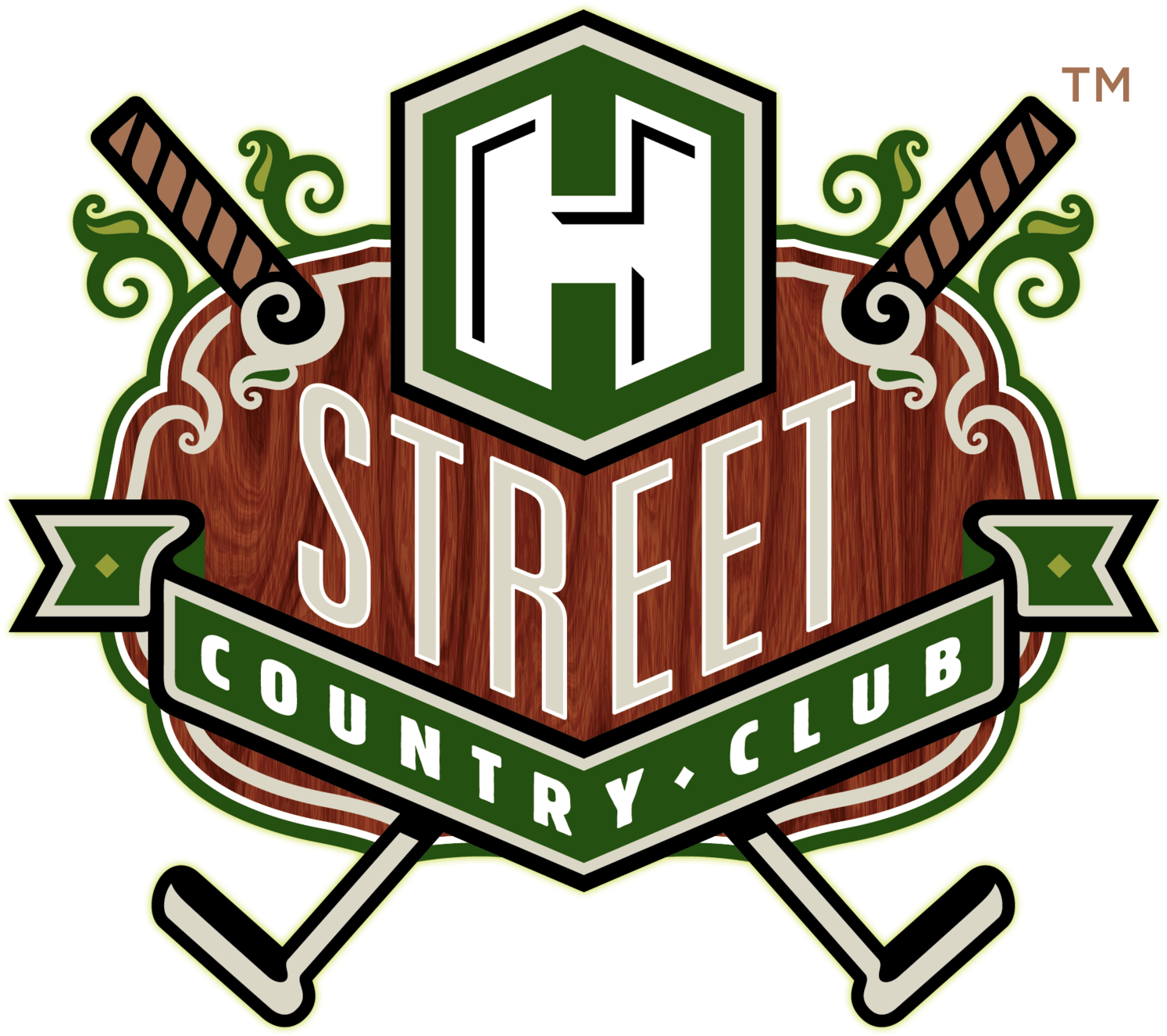 Country Club Clipart - H Street Country Club (1500x1328)