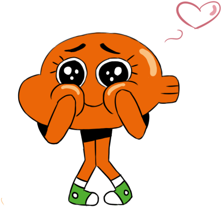 Darwin Watterson Cartoon Network - Amazing World Of Gumball Darwin Cute (600x650)