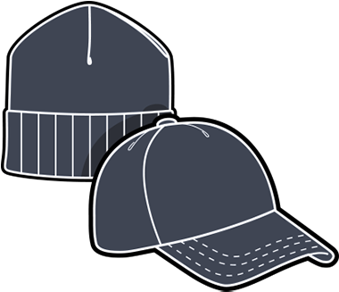 Caps & Hats - Baseball Cap (379x384)
