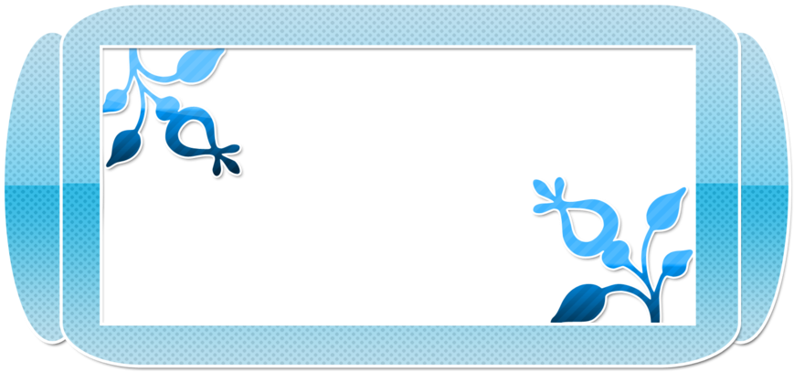 Free Blue Sony Border By Xxlolipopgurlxx - Burnt Sienna Kurecolor Marker (900x506)