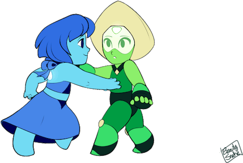 Lapidot Fusion Dance - Steven Universe Dancing Gif (500x337)