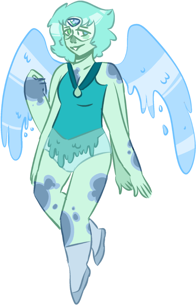 Azurmalachite By Sinnersarewinners - Steven Universe Azurmalachite Ocs (713x1119)