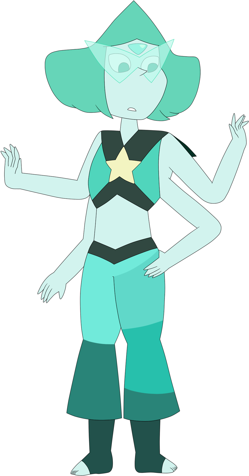 Lapis Lazuli Peridot Lapidot Lapidot Fusion Fusion - Cartoon (1074x1920)
