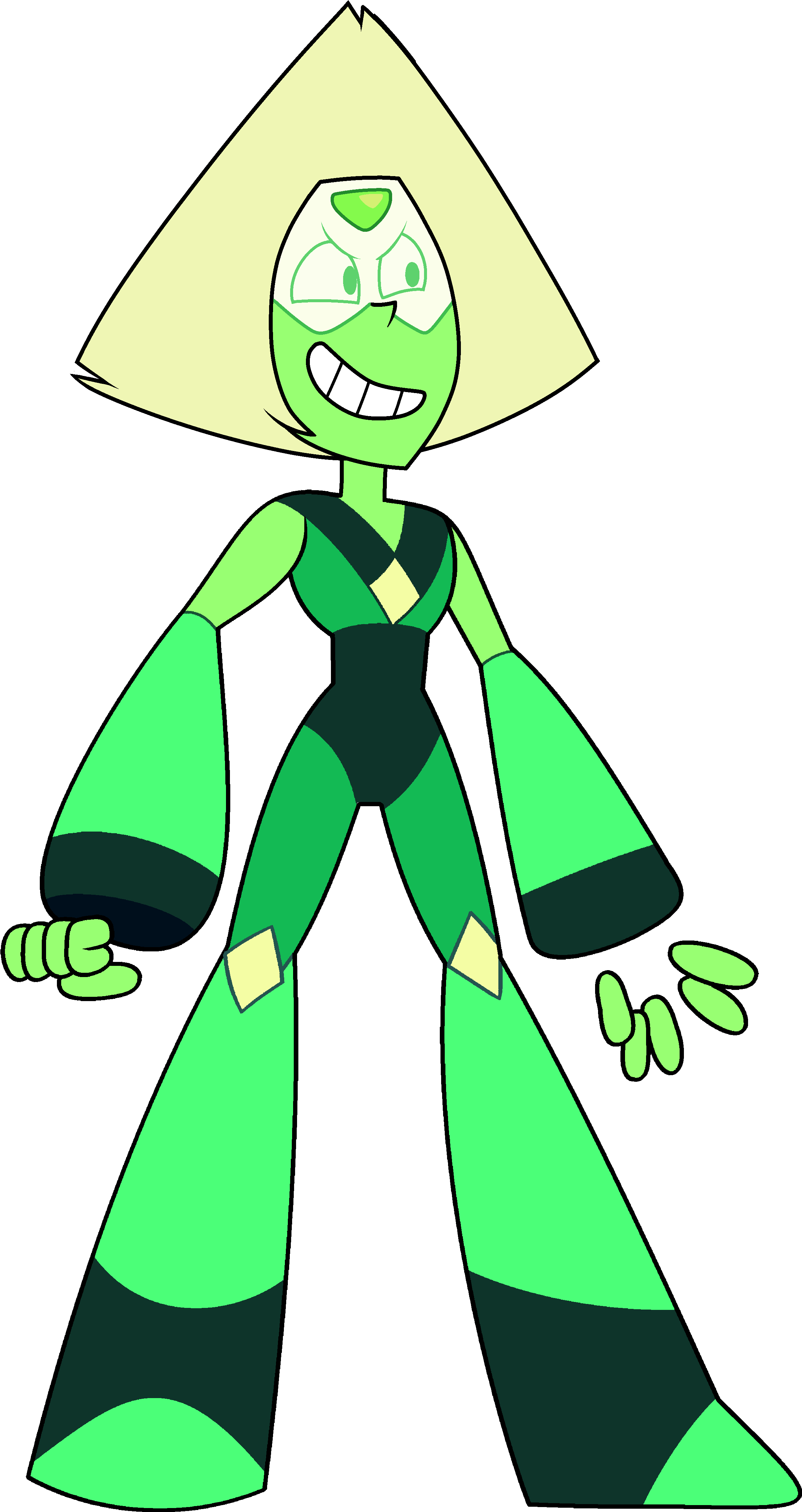 Real Lapidot Fusion Leaked - Peridot From Steven Universe (2600x4750)
