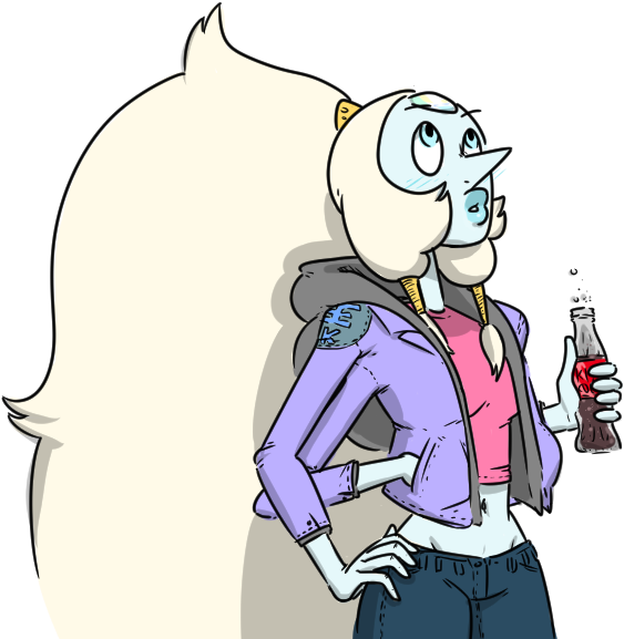 Young Opal Steven Universe - Steven Universe Opal Outfits (711x650)