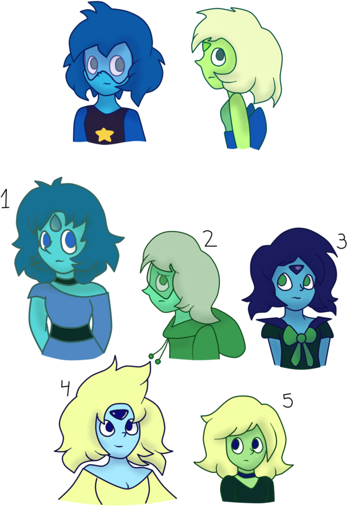Multiple Lapidot Gemlings By Paunypaws - Comics (755x1057)