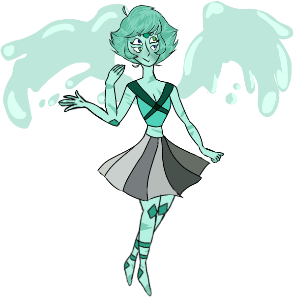 I Love Her Im So Gay Lapis Lazuli Lapis Peridot Lapidot - Illustration (693x719)