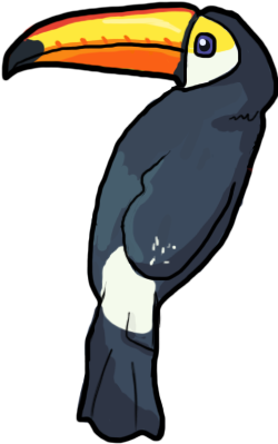 Chibi Toco Toucan By Lucariosoul2 - Toucan (290x419)