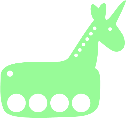 Print The Pattern For The Finger Puppet - Giraffe (509x479)